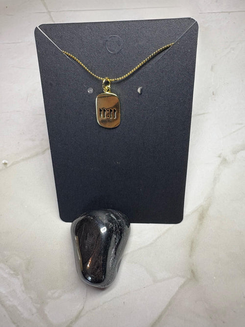 11:11 Pendant Necklace | Gold