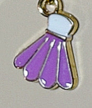 Genderqueer hidden pride flag bag charm
