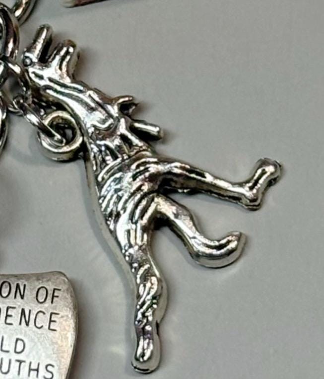Isaac Higgintoot themed keychain (ghosts cbs)