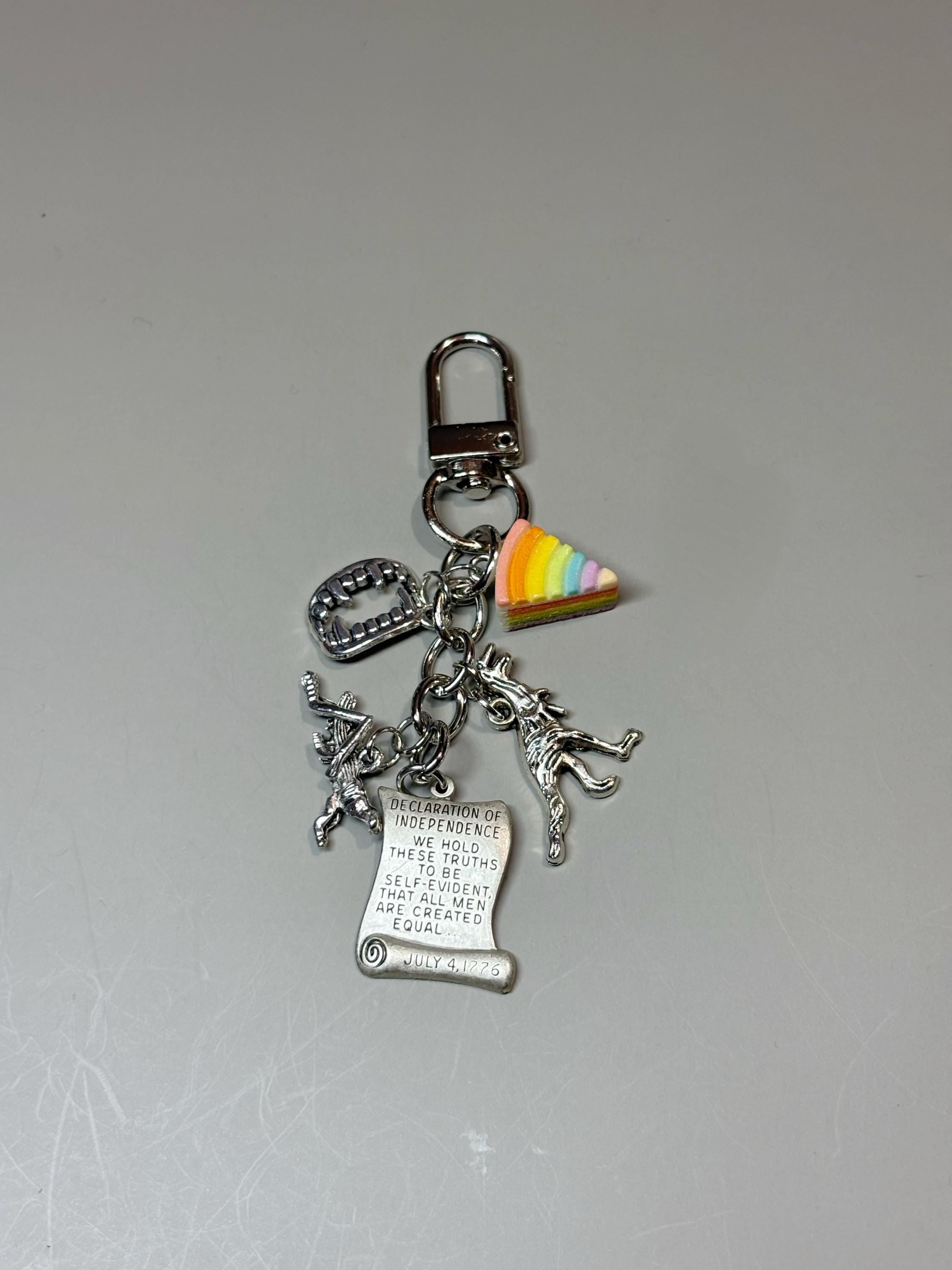 Isaac Higgintoot themed keychain (ghosts cbs)