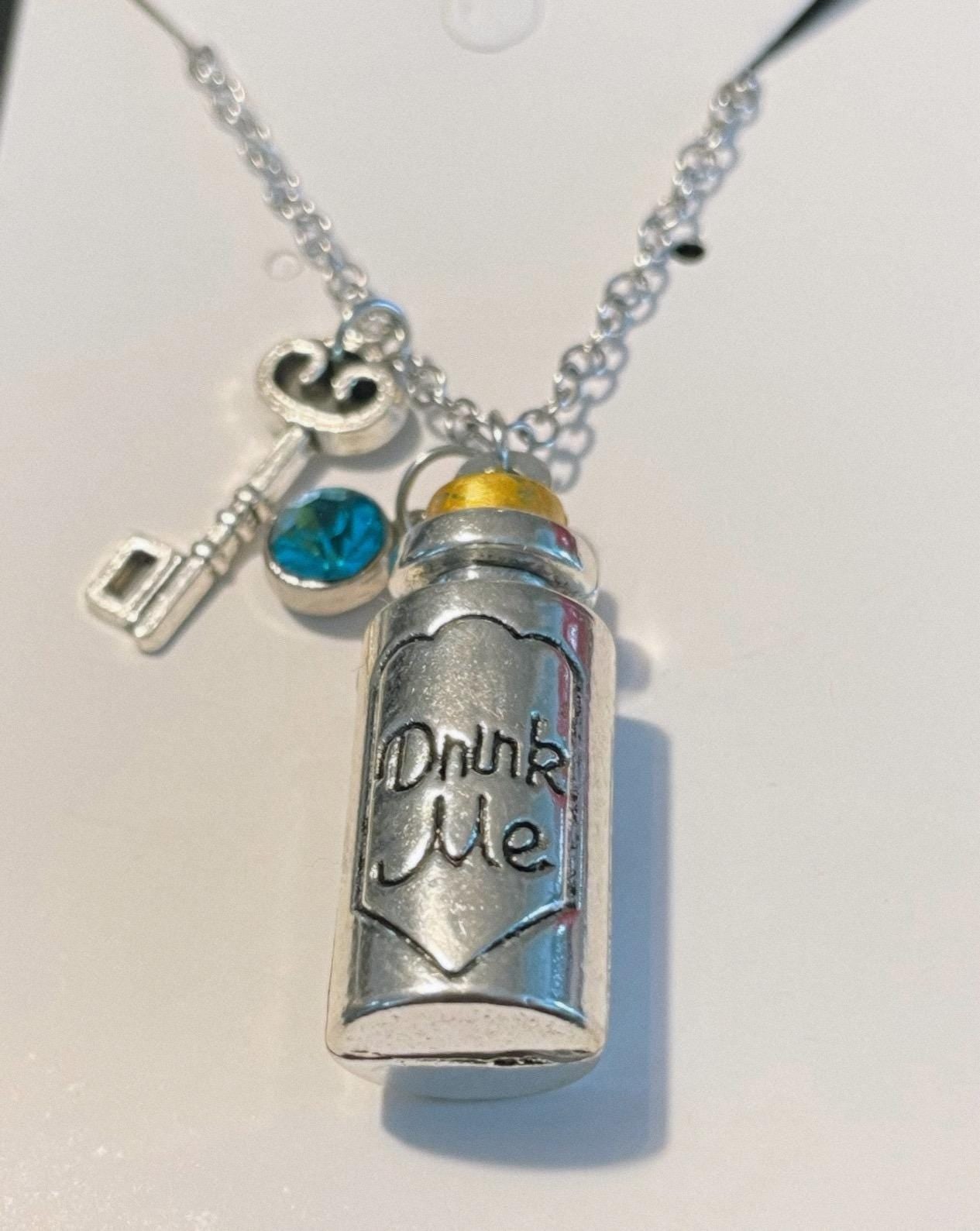 Drink Me | Alice In Wonderland Themed Necklace