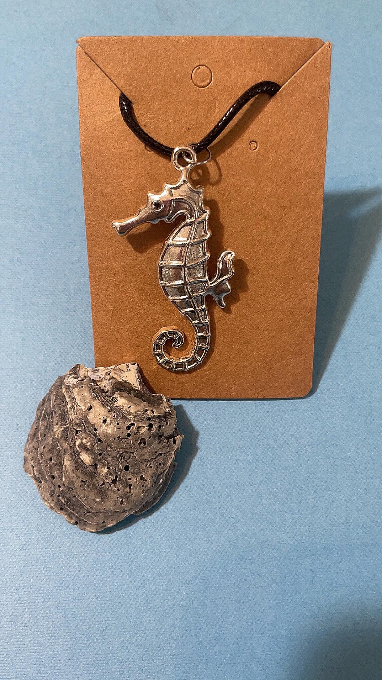 Seahorse Rope Necklace