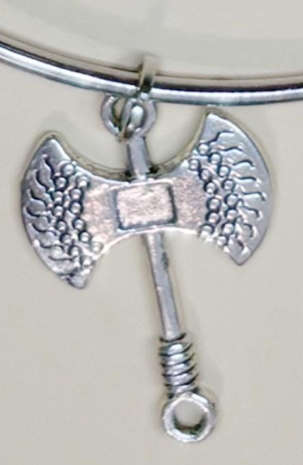 Spuffy (Spike x Buffy) charm bangle