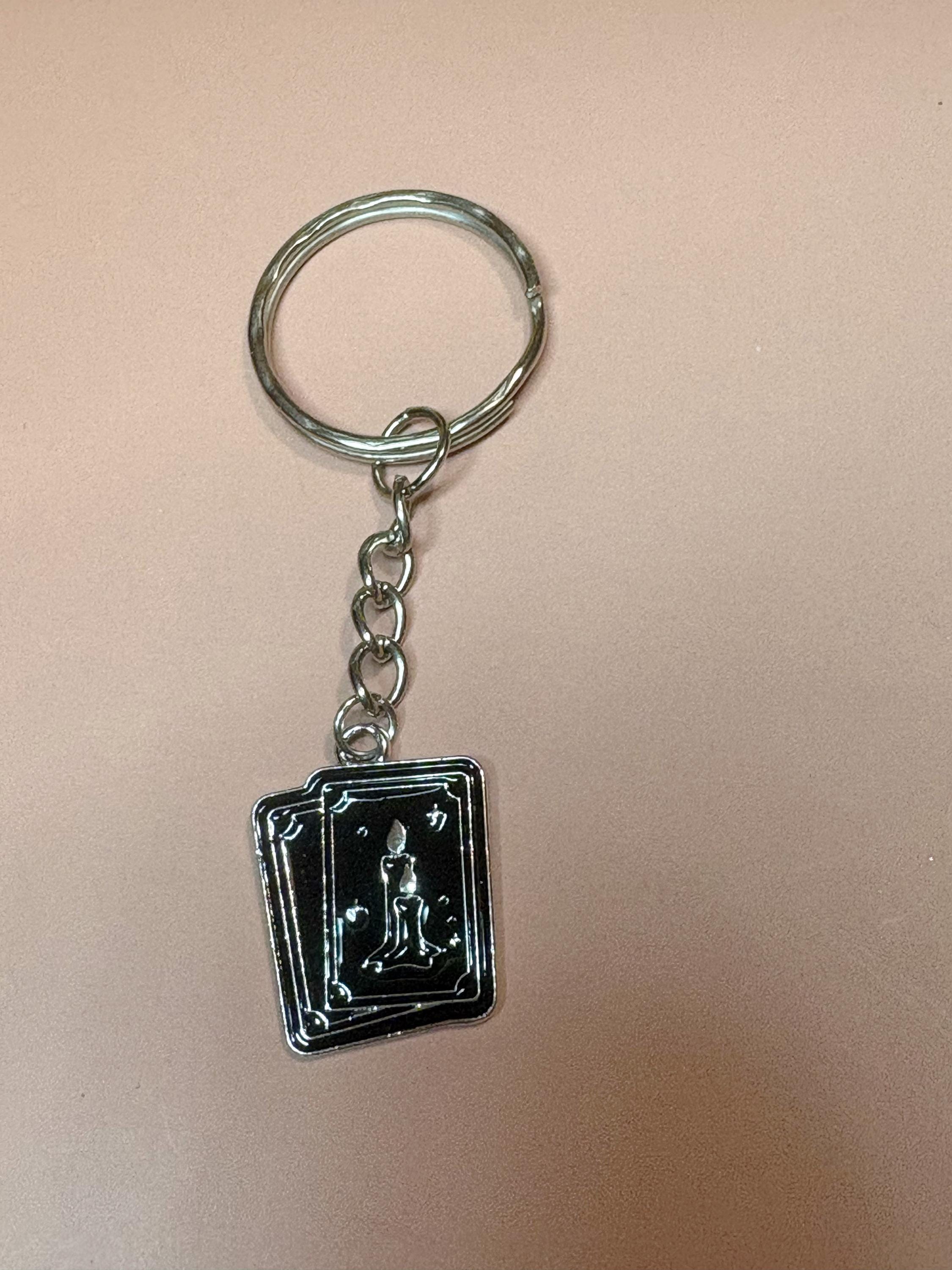 Gothic Bestie Tarot Keychains 2pc