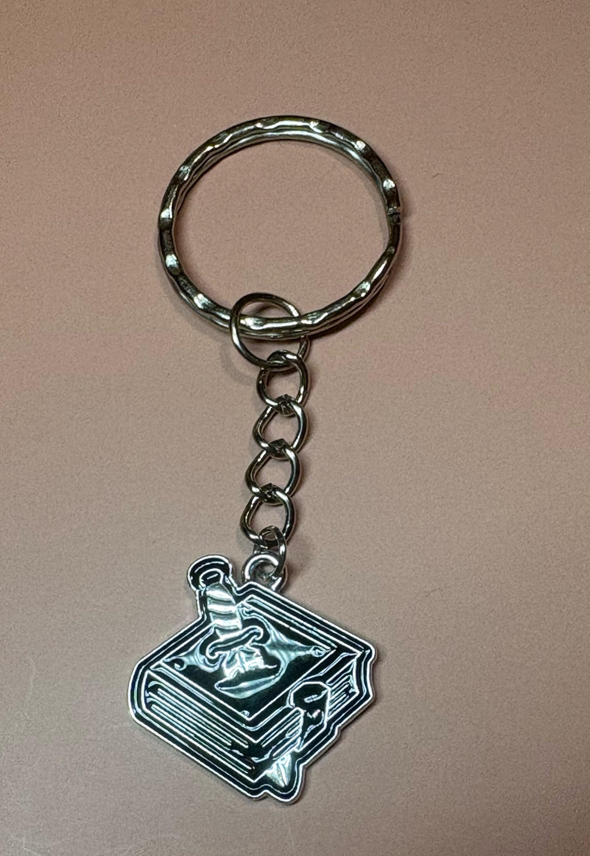 Gothic Bestie Book Keychains 2pc