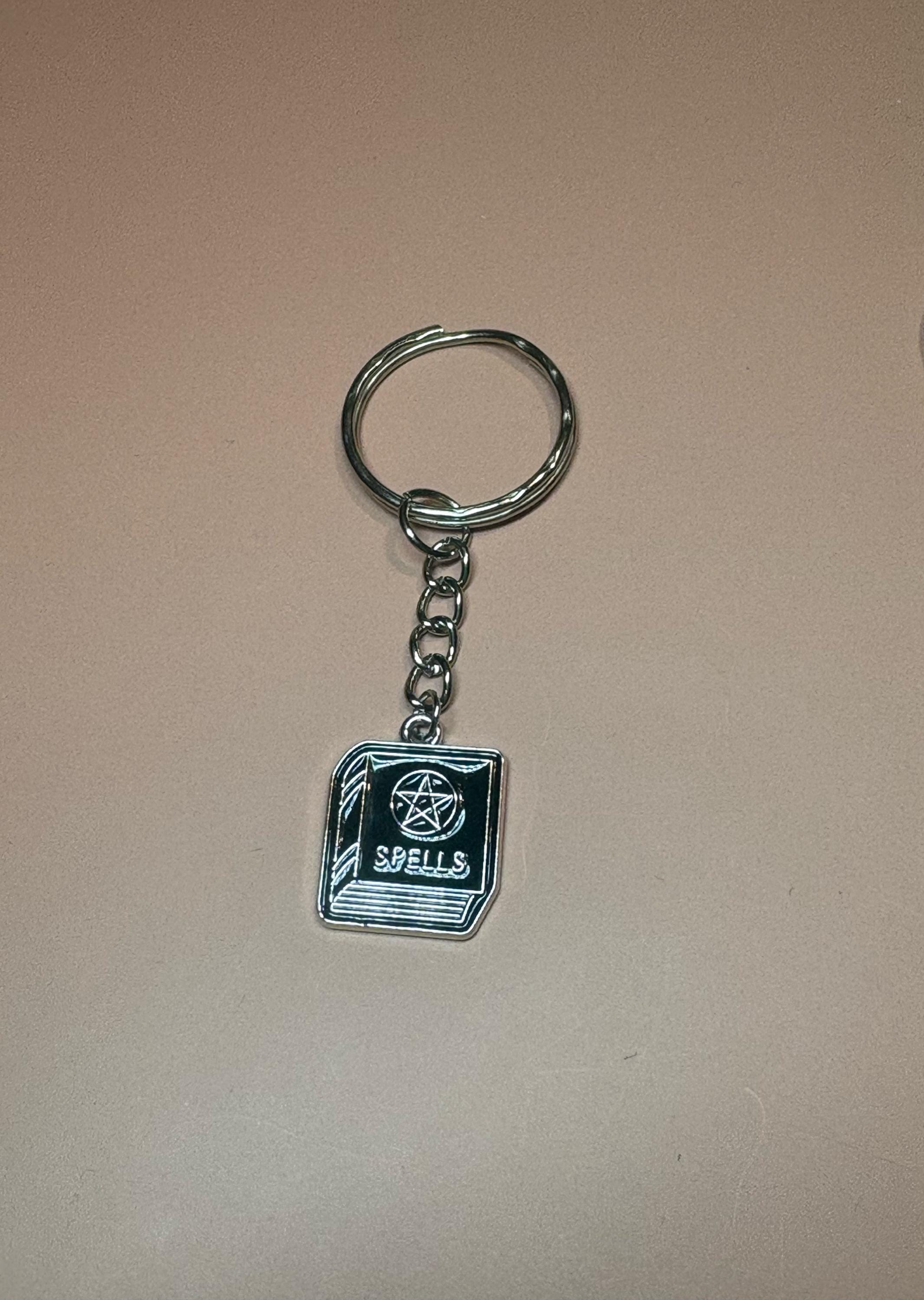 Gothic Bestie Book Keychains 2pc