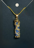 Sodalite Dragon Pendant Necklace