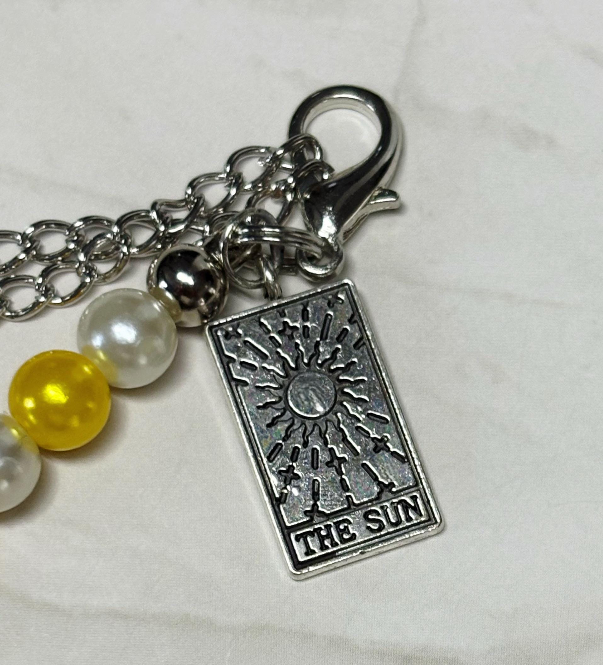 The Sun Tarot Bag Charm