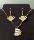 Mad Tea Party | Earrings & Necklace Set