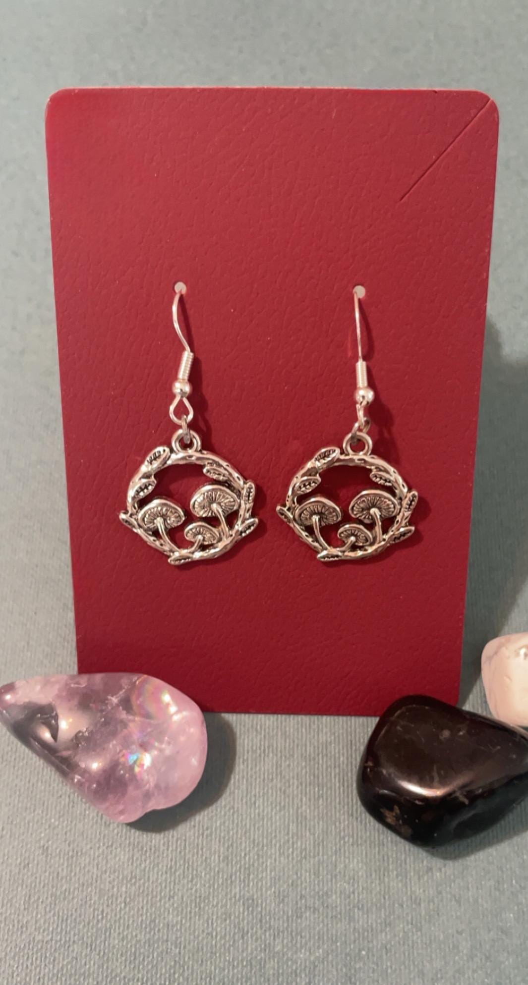 CottageCore Autumn Wreath Earrings