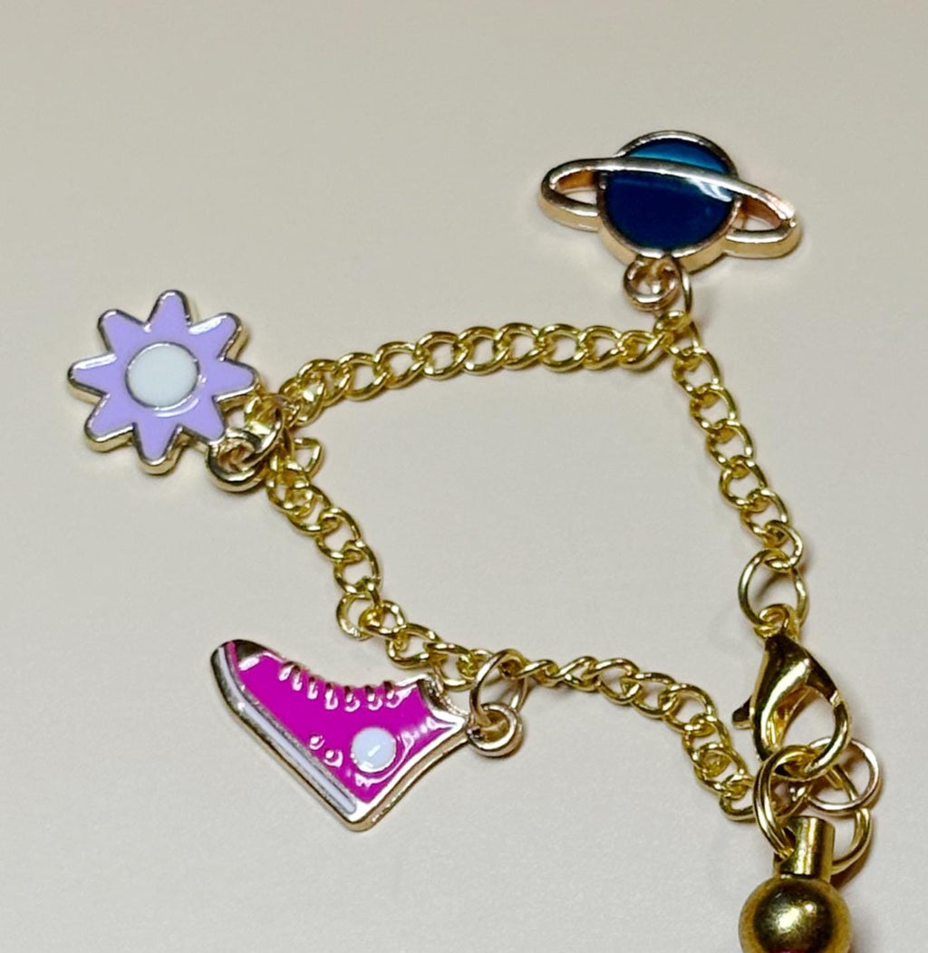 Hidden Bi Pride Keychain
