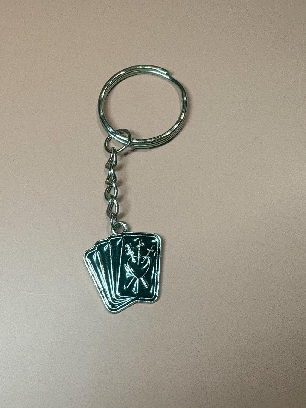 Gothic Bestie Tarot Keychains 2pc