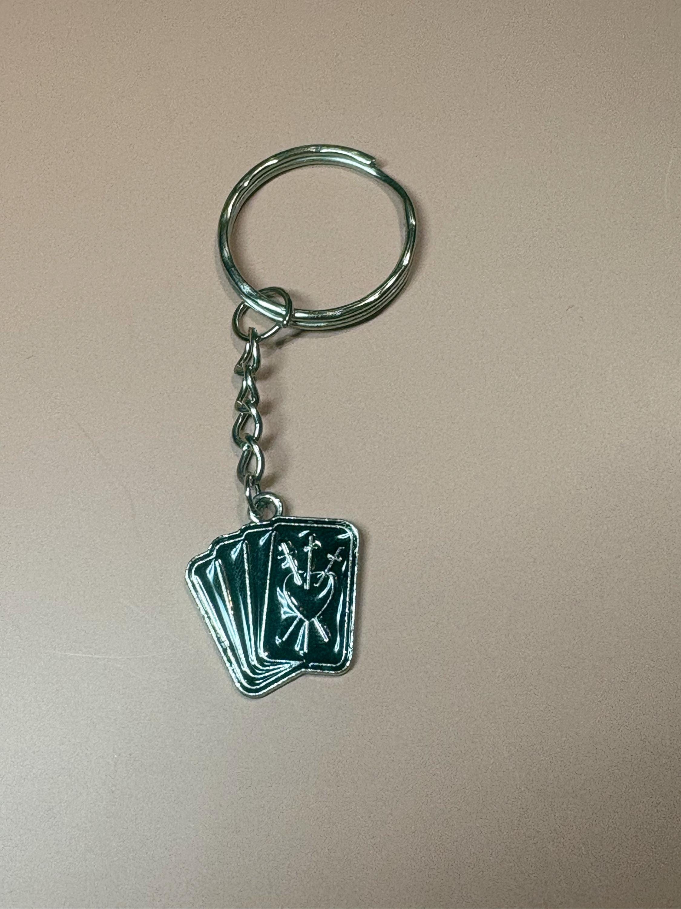 Gothic Bestie Tarot Keychains 2pc