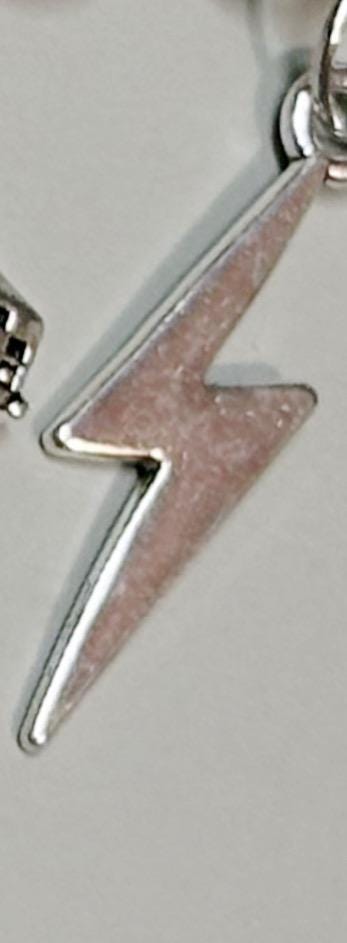 Alleged lightning thief keychain