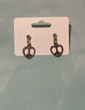 Peace & Love Stud Earrings
