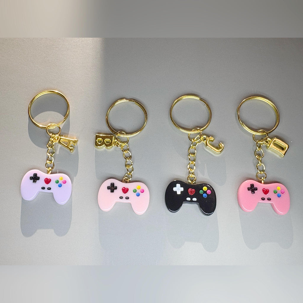 Four piece BFF controller keychains (customizable)
