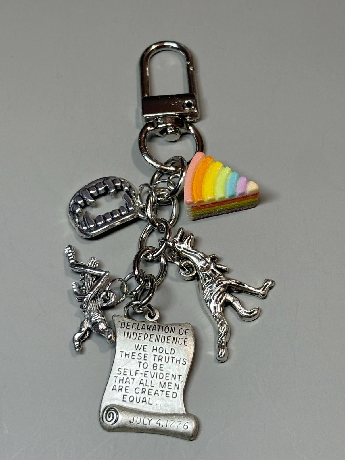 Isaac Higgintoot themed keychain (ghosts cbs)