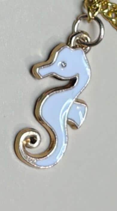 Trans pride hidden flag bag charm