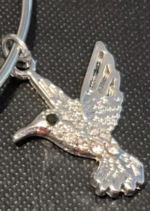 Charm Bangle: Swan, Butterfly, Book, Hummingbird