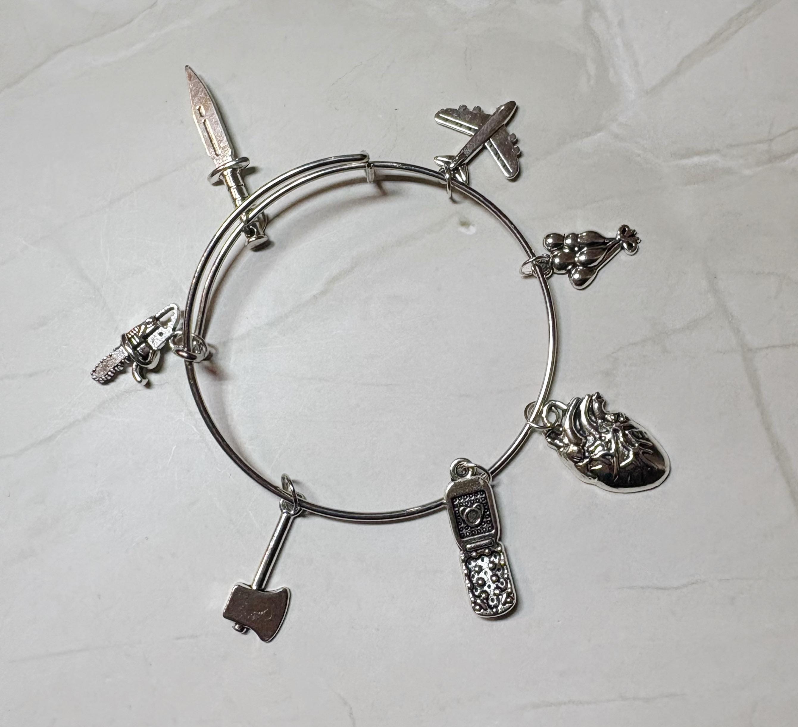 Horror Movie Themed Charm Bangle