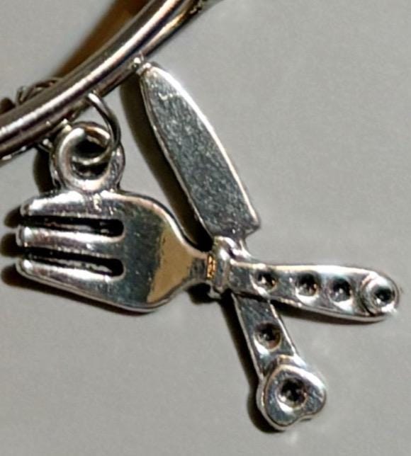 Ghosts themed charm bracelet