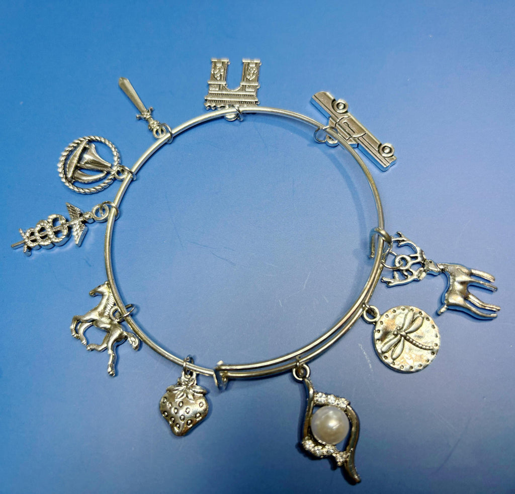 Outlander themed charm bangle