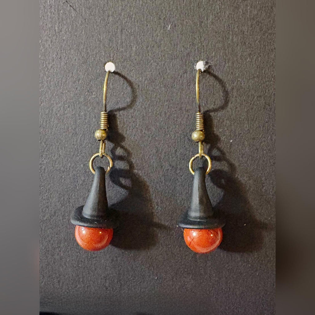 Carnelian Witch Earrings