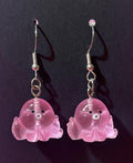 Pink Octopus Earrings