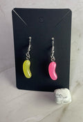 Lemonade Jelly Bean Dangle Earrings