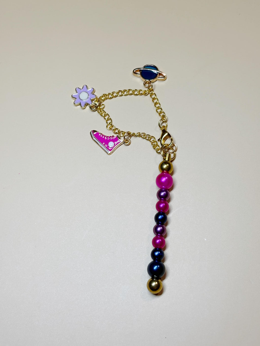 Hidden Bi Pride Keychain