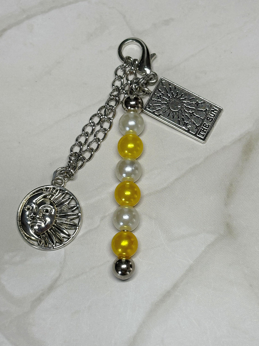 The Sun Tarot Bag Charm