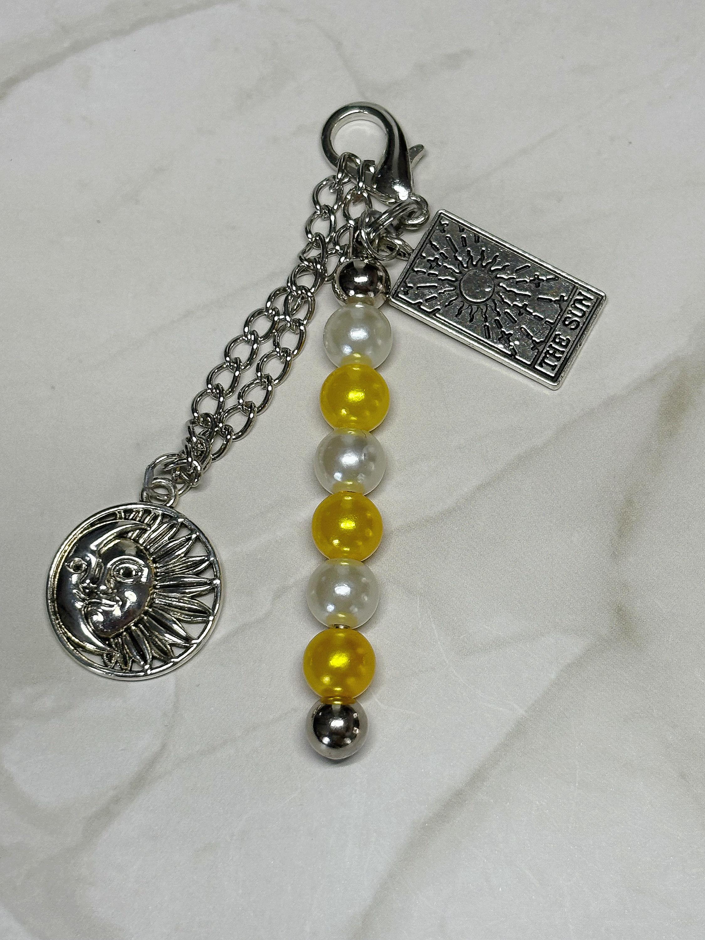 The Sun Tarot Bag Charm