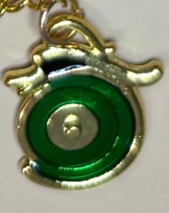 Gay pride hidden flag bag charm