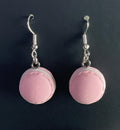 Pink Pastel Macaron Earrings
