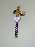 Berry Nebula bag charm
