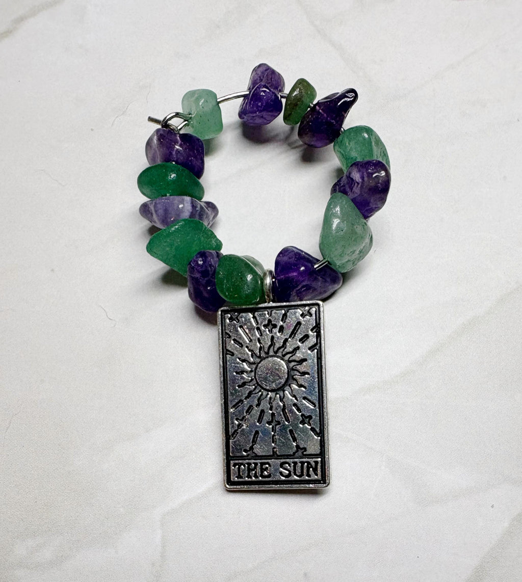 Tarot Wine Glass Charms - 4Pc