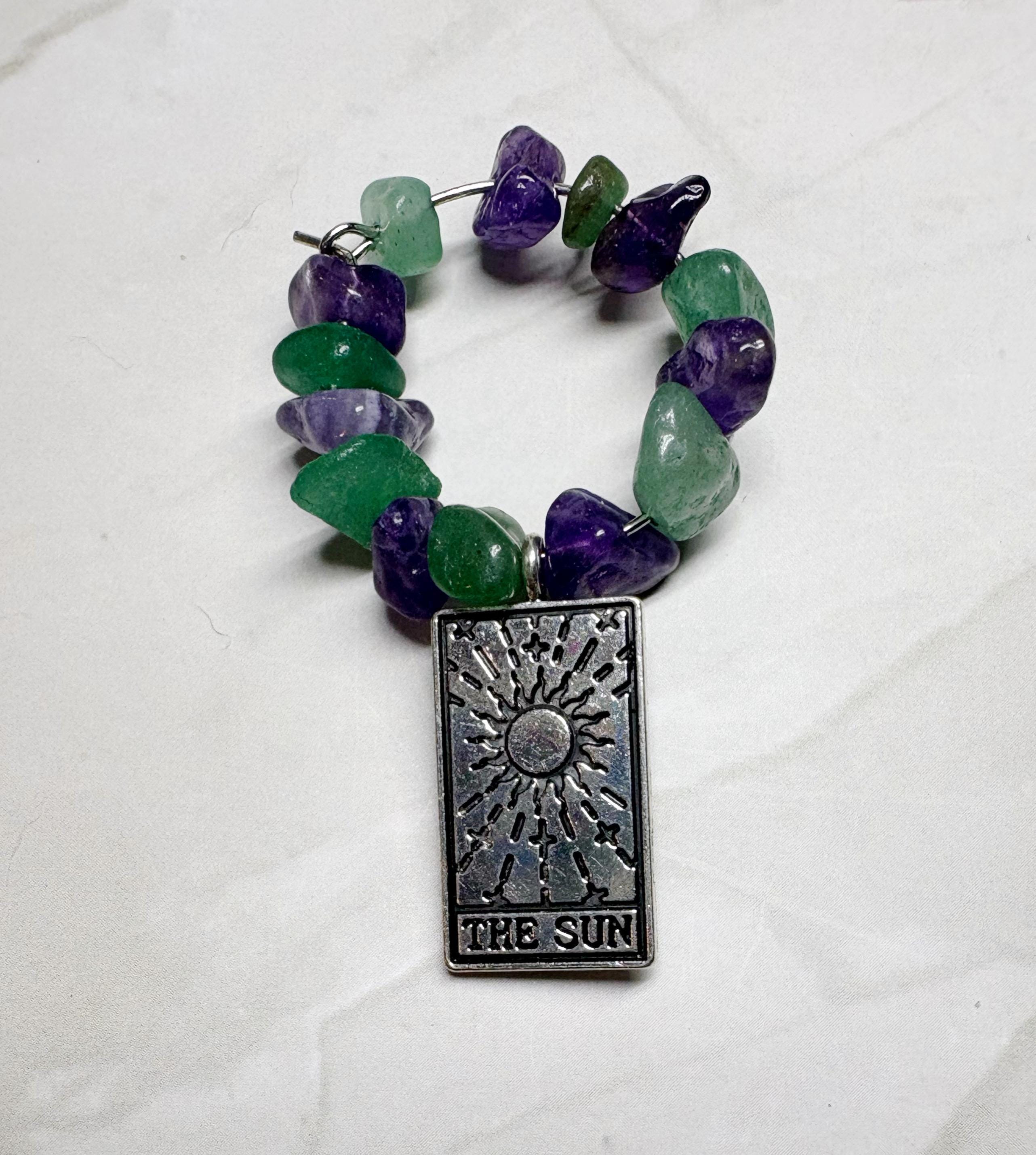 Tarot Wine Glass Charms - 4Pc
