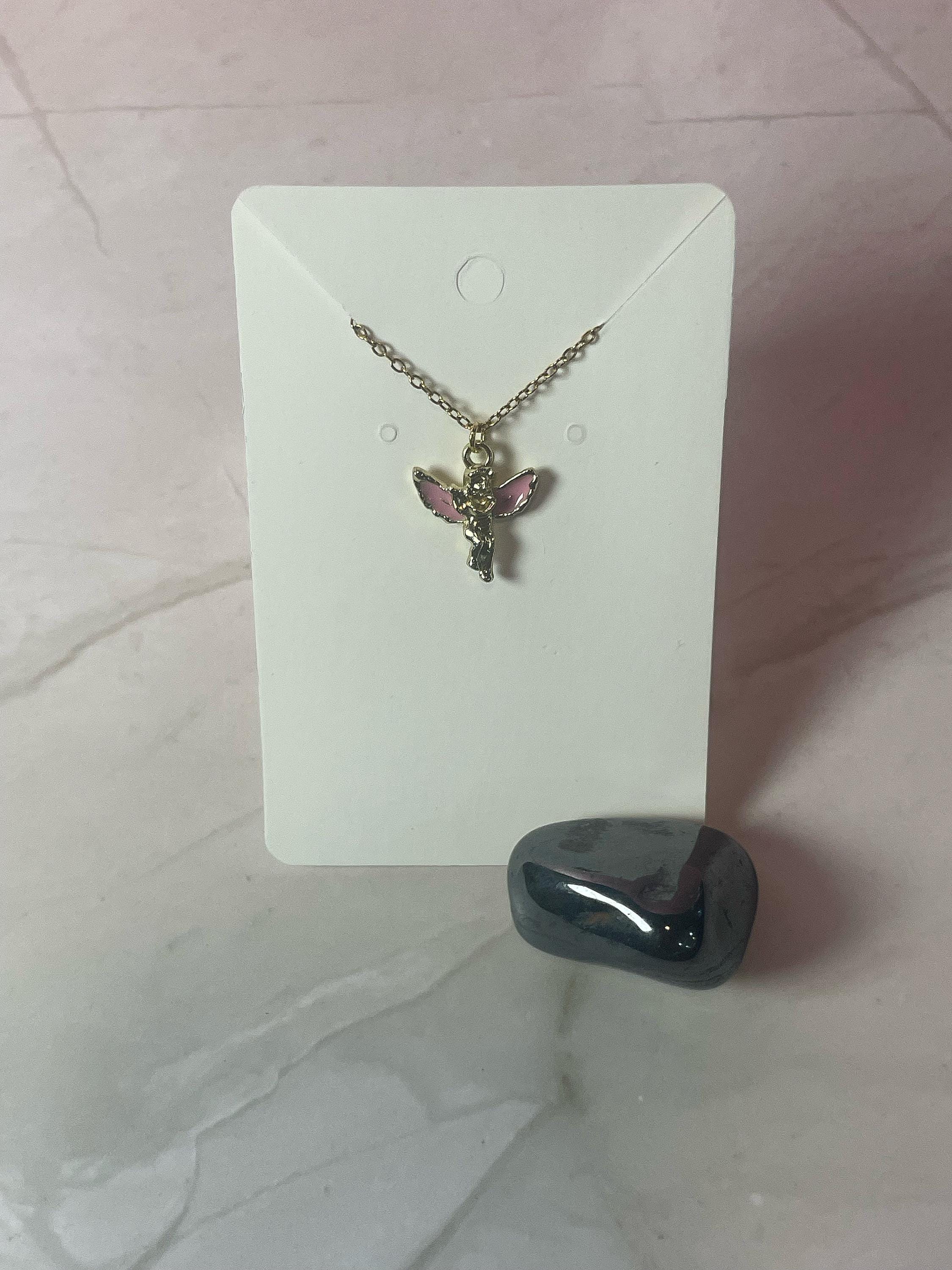 Gold 'Stupid Cupid' Necklace
