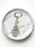 Skeleton Hand Keychain