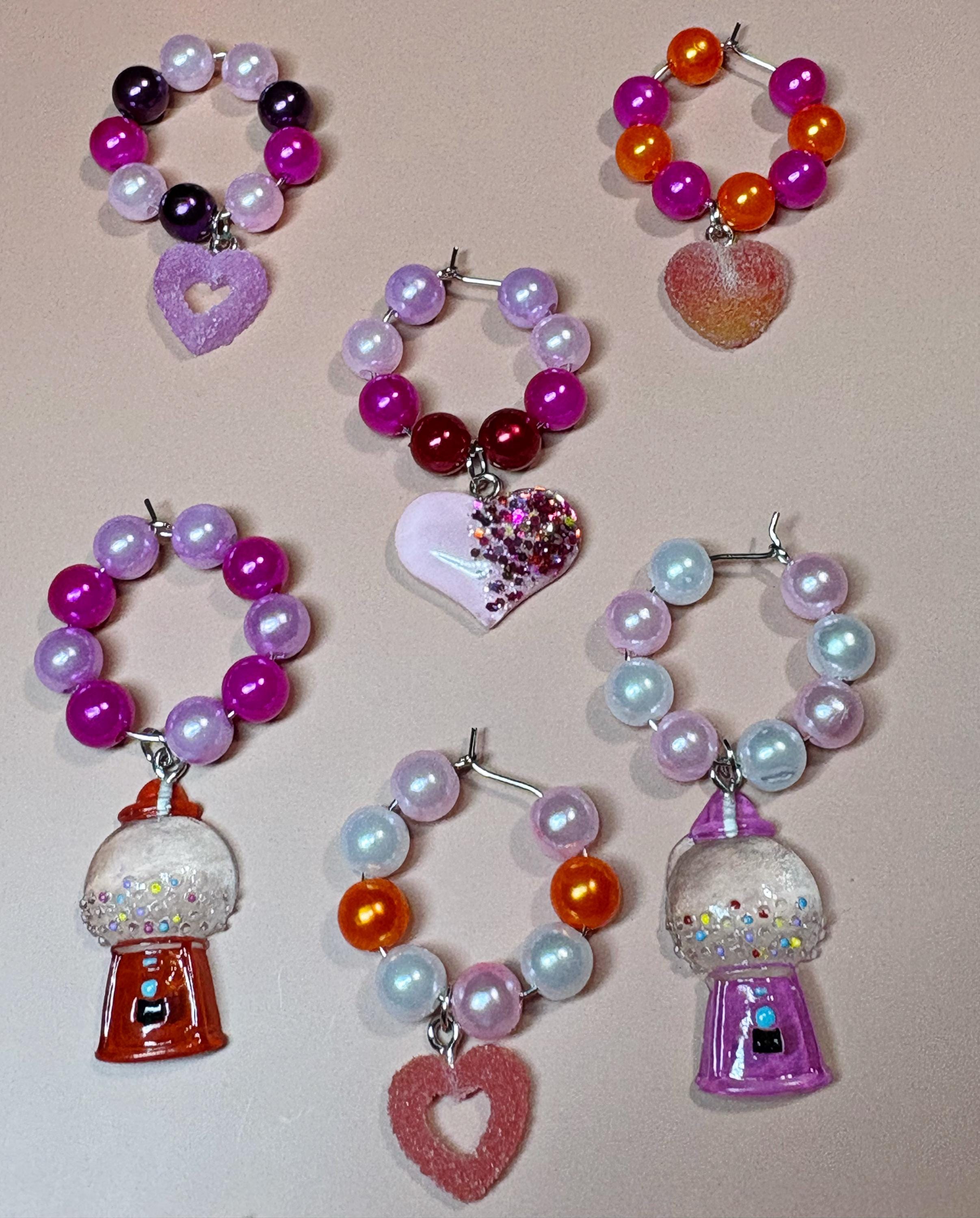 Gal Pals Wine Glass Charm Set | 6pc