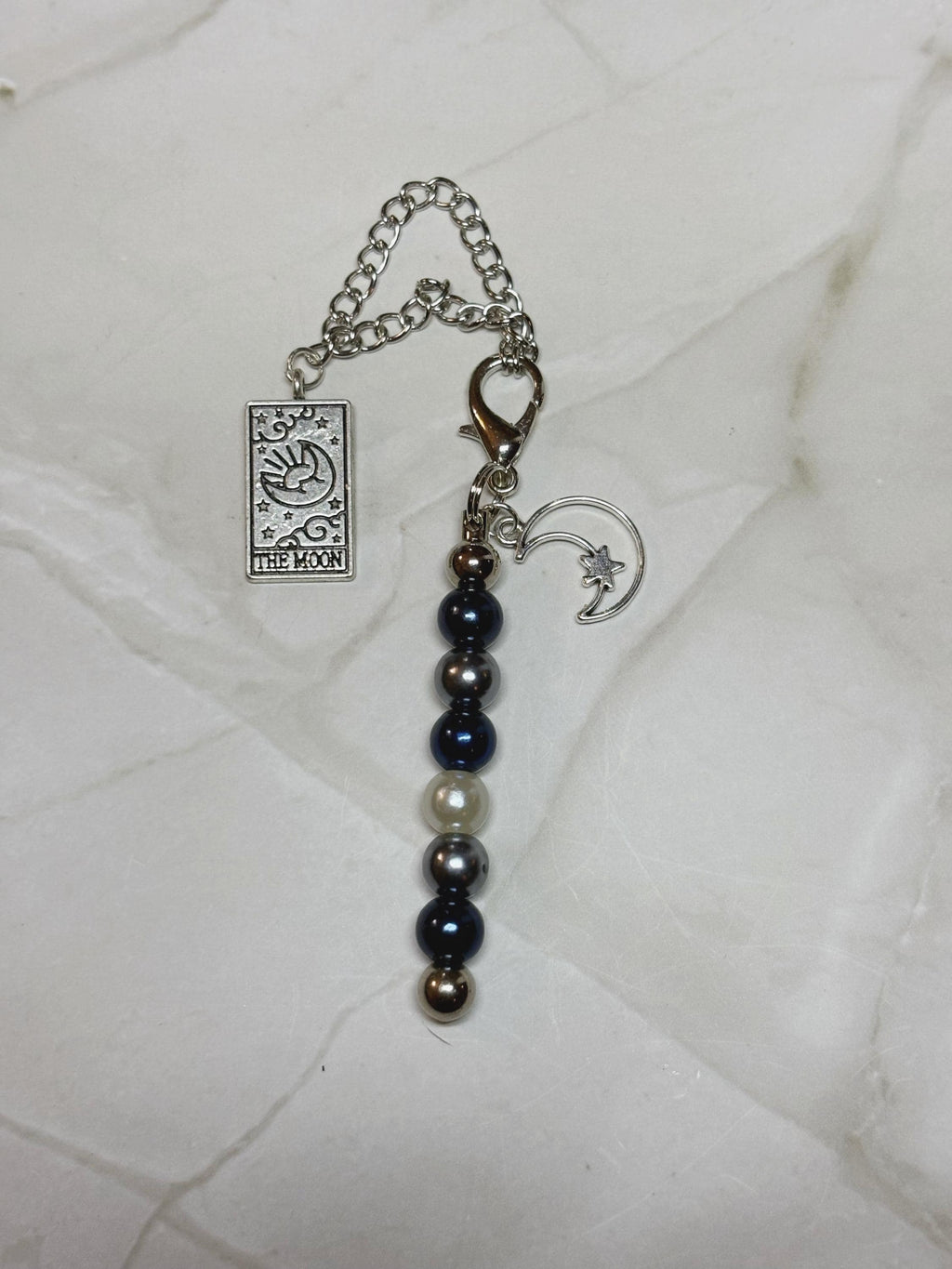 The Moon Tarot Bag Charm