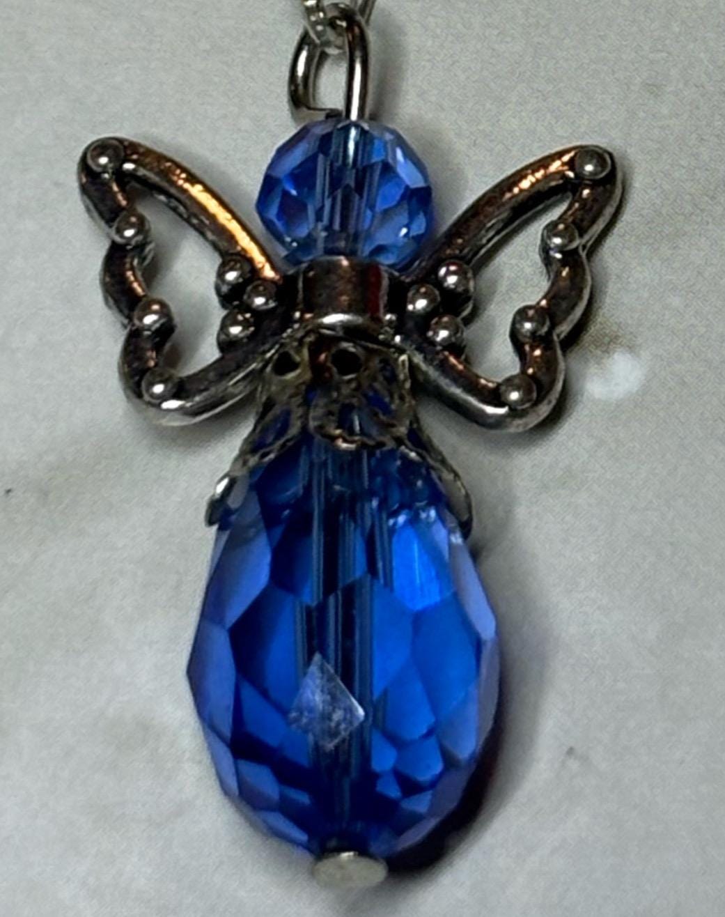 Blue Angel Keychain
