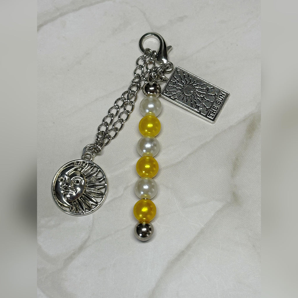 The Sun Tarot Bag Charm
