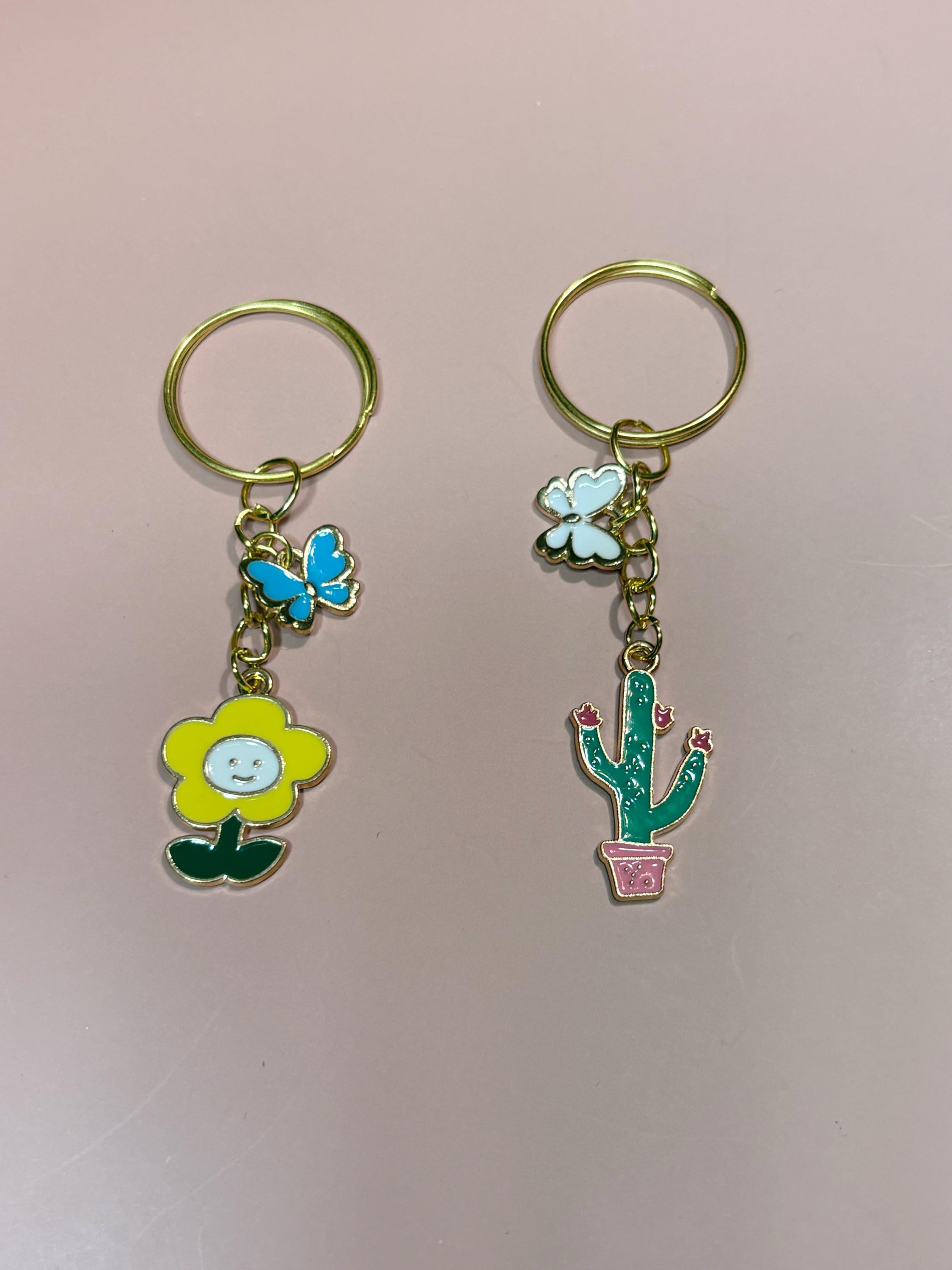 Love grows BFF keychains | 2pc