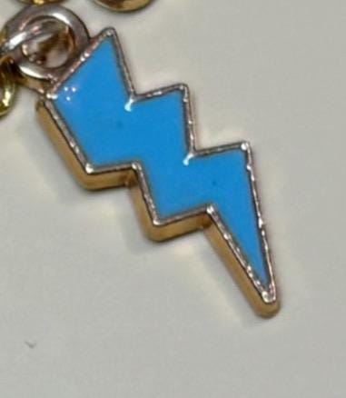 Gay pride hidden flag bag charm