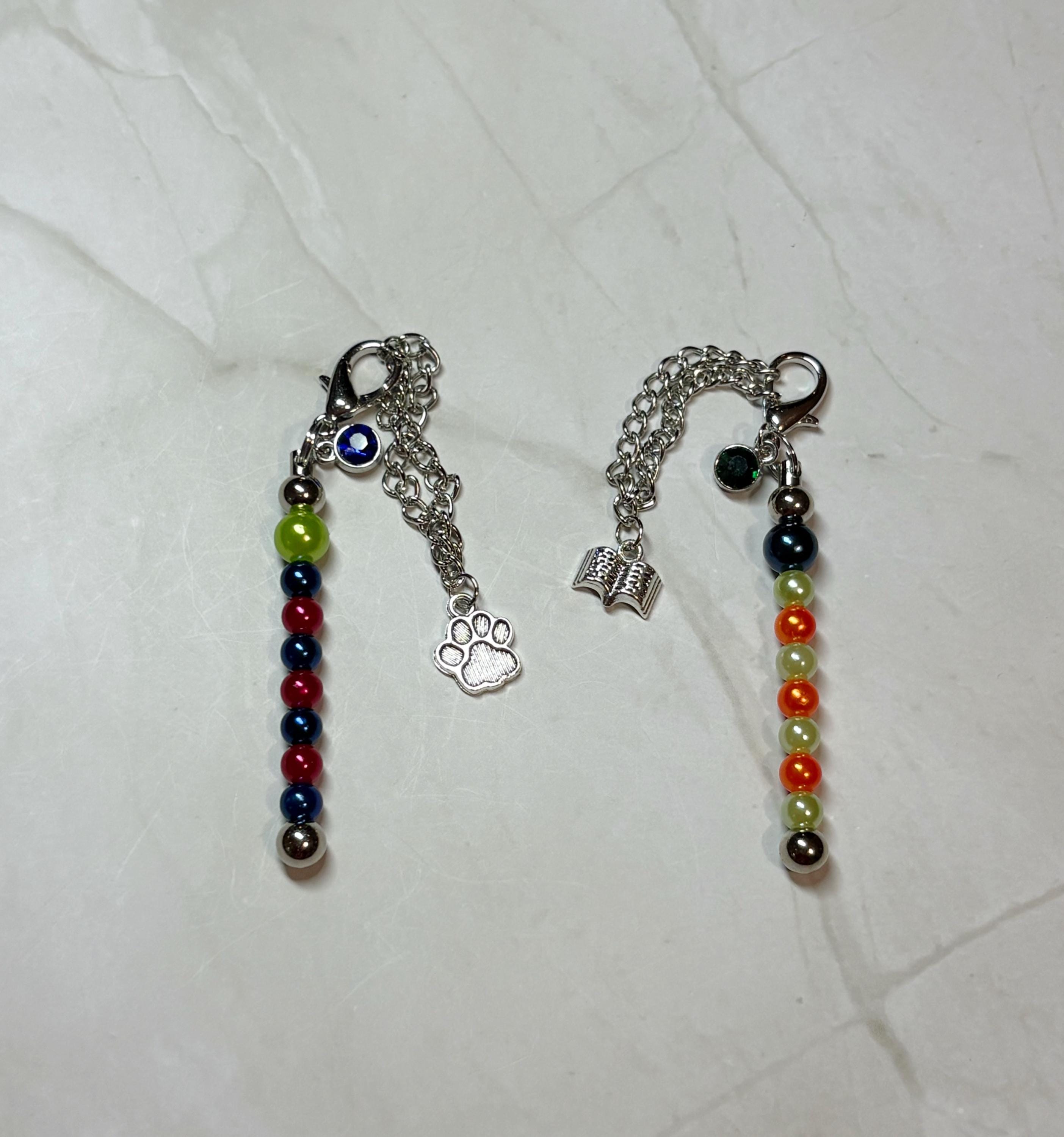 Style South Park themed Bag charm / keychain set