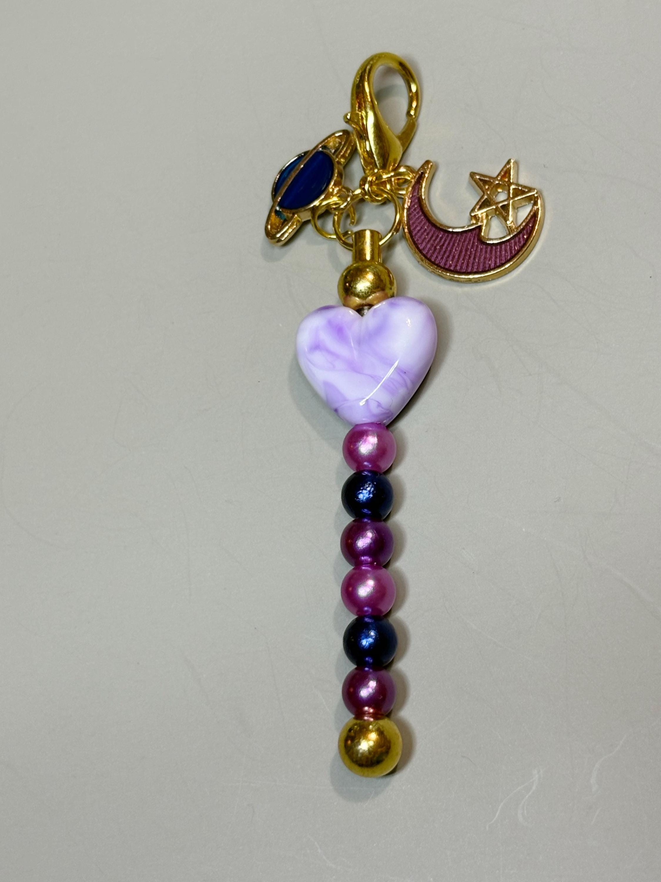 Berry Nebula bag charm