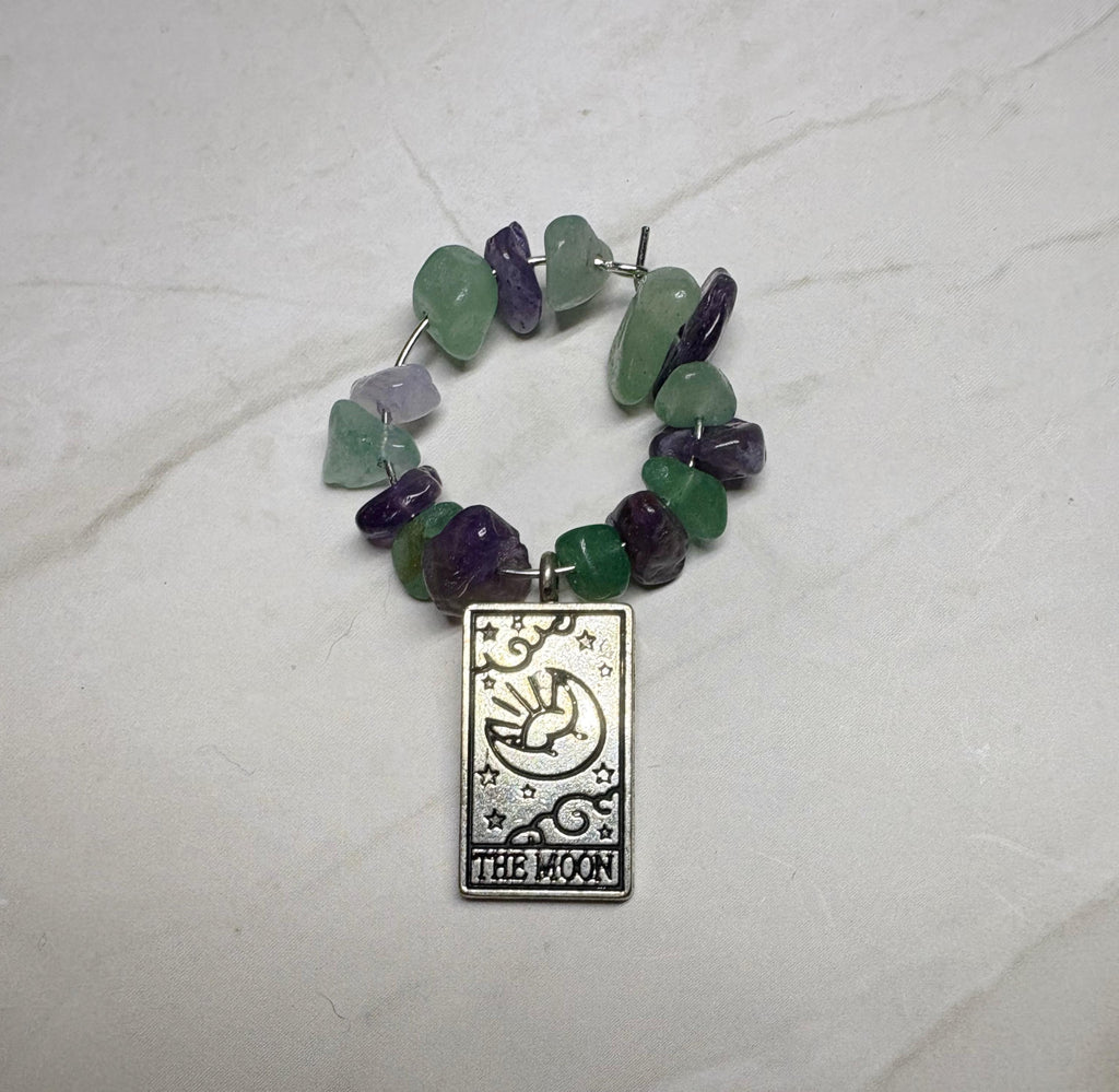 Tarot Wine Glass Charms - 4Pc