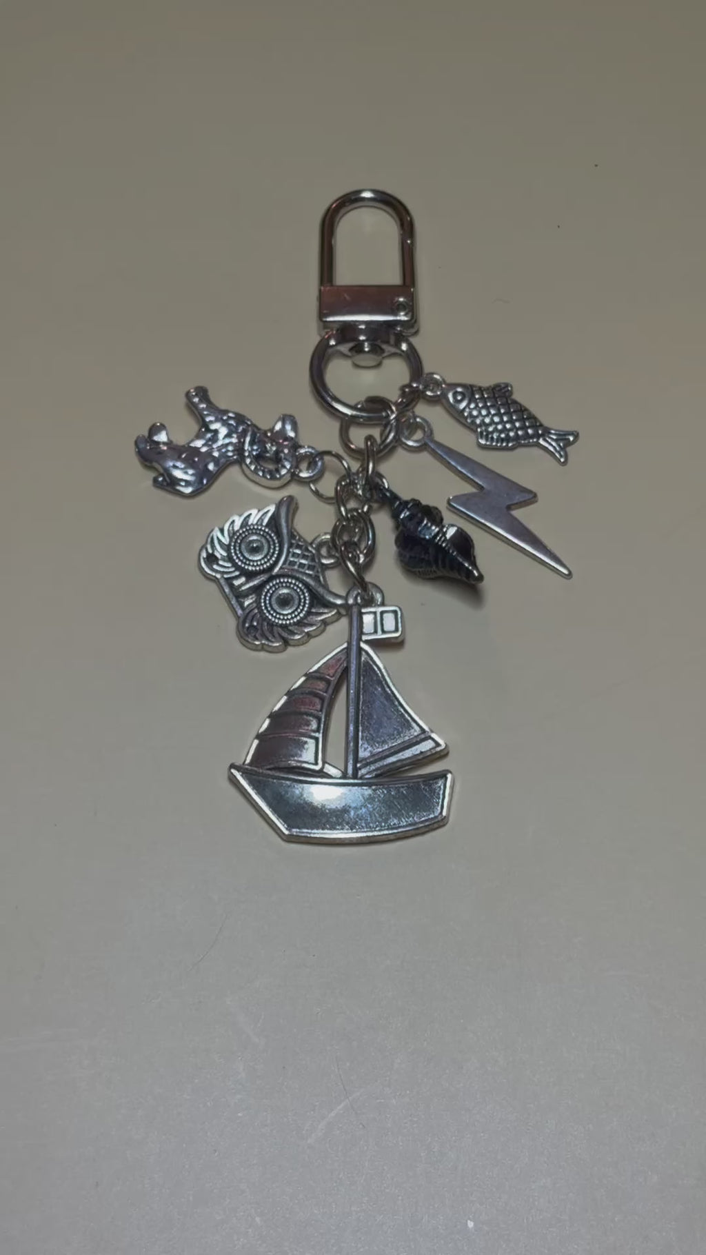 Thorfinn - Ghosts cbs themed keychain