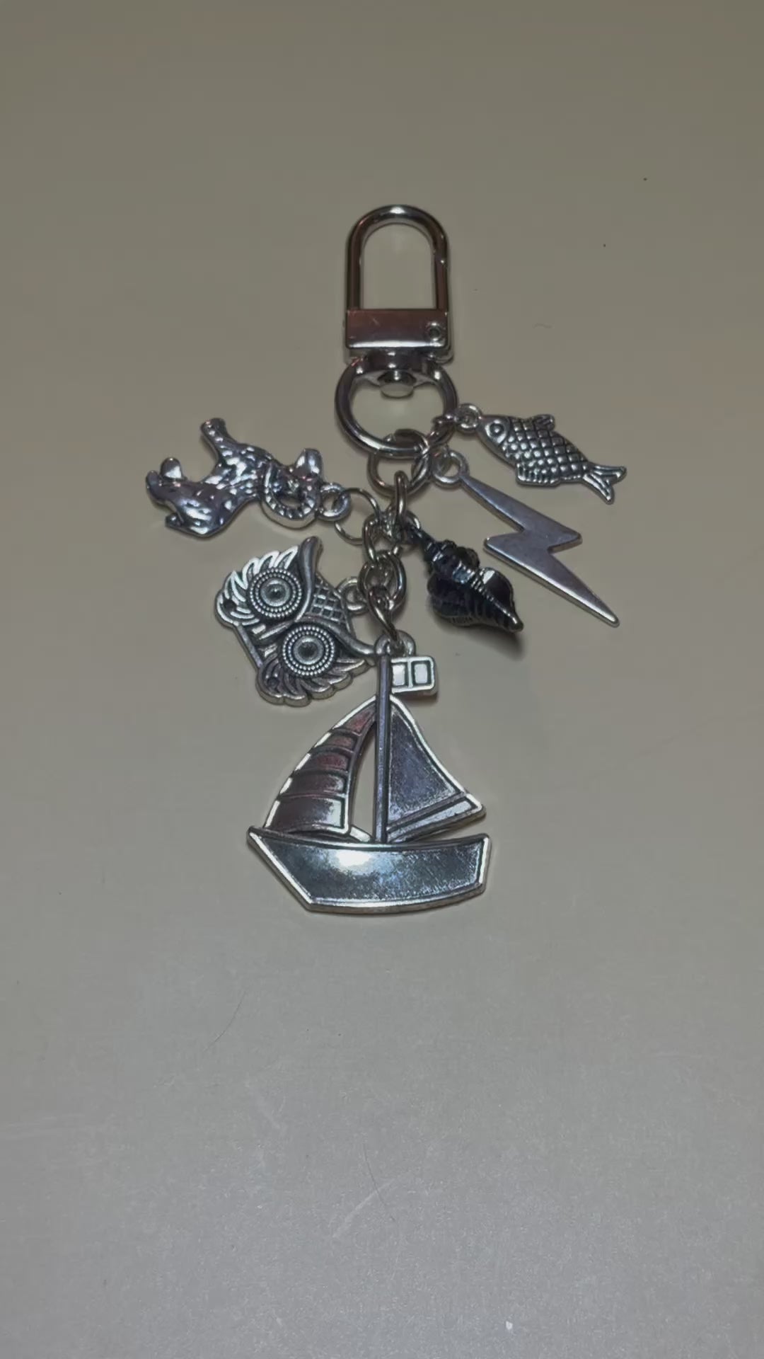Thorfinn - Ghosts cbs themed keychain